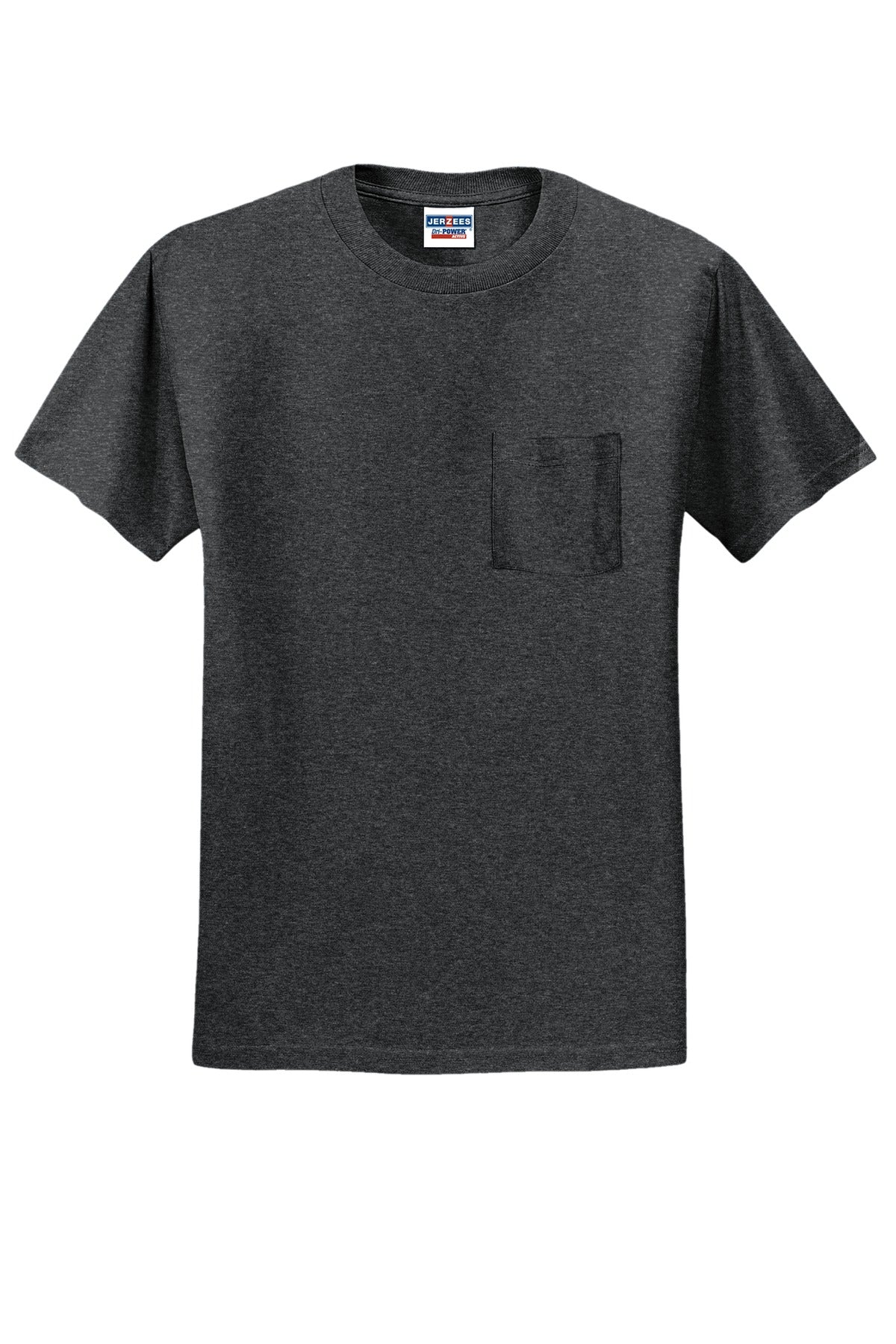 Jerzees - Dri-Power 50/50 Cotton/Poly Pocket T-Shirt. 29MP