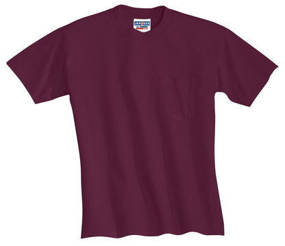 Jerzees - Dri-Power 50/50 Cotton/Poly Pocket T-Shirt. 29MP