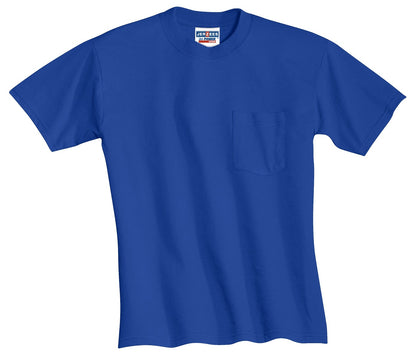 Jerzees - Dri-Power 50/50 Cotton/Poly Pocket T-Shirt. 29MP