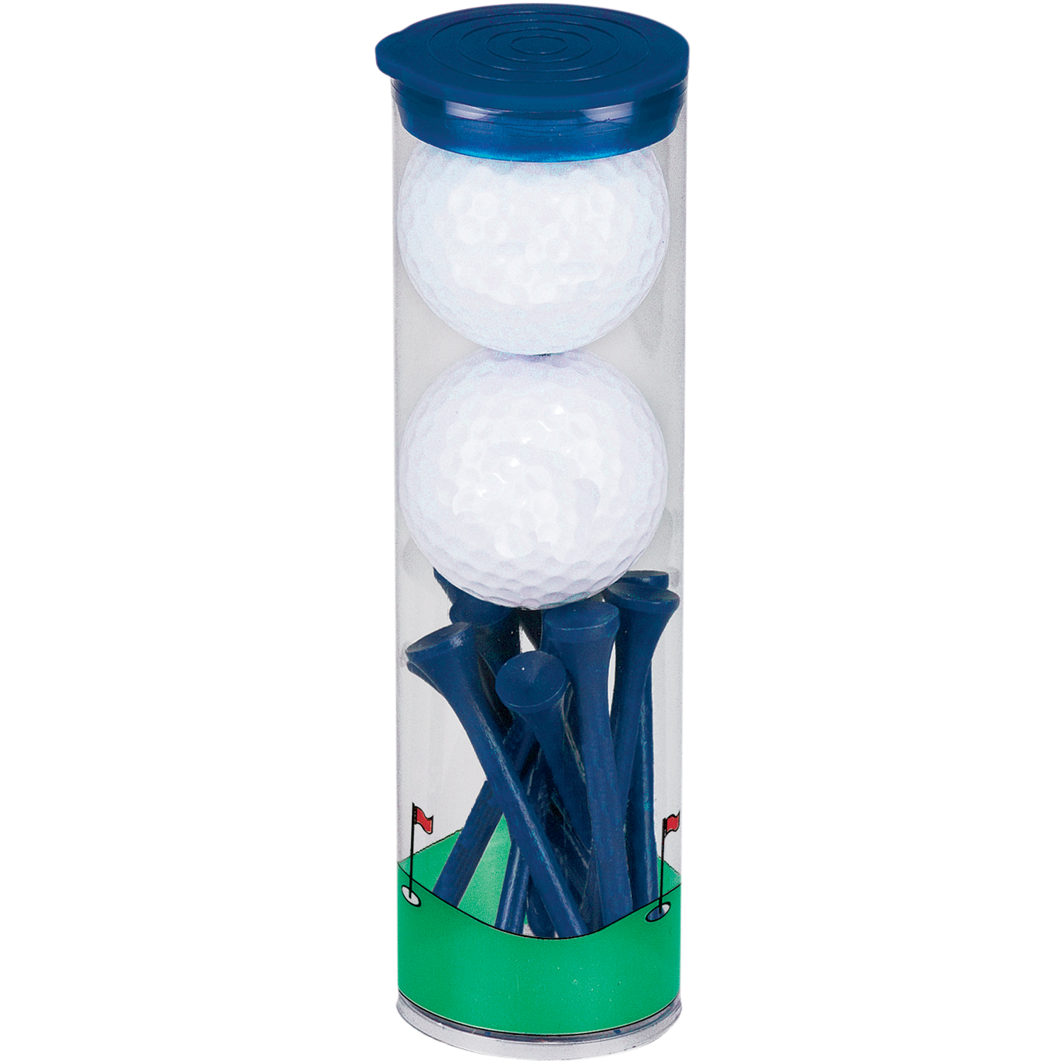 2-Ball Tube with Titleist Golf Balls