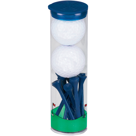 2-Ball Tube with Titleist Golf Balls