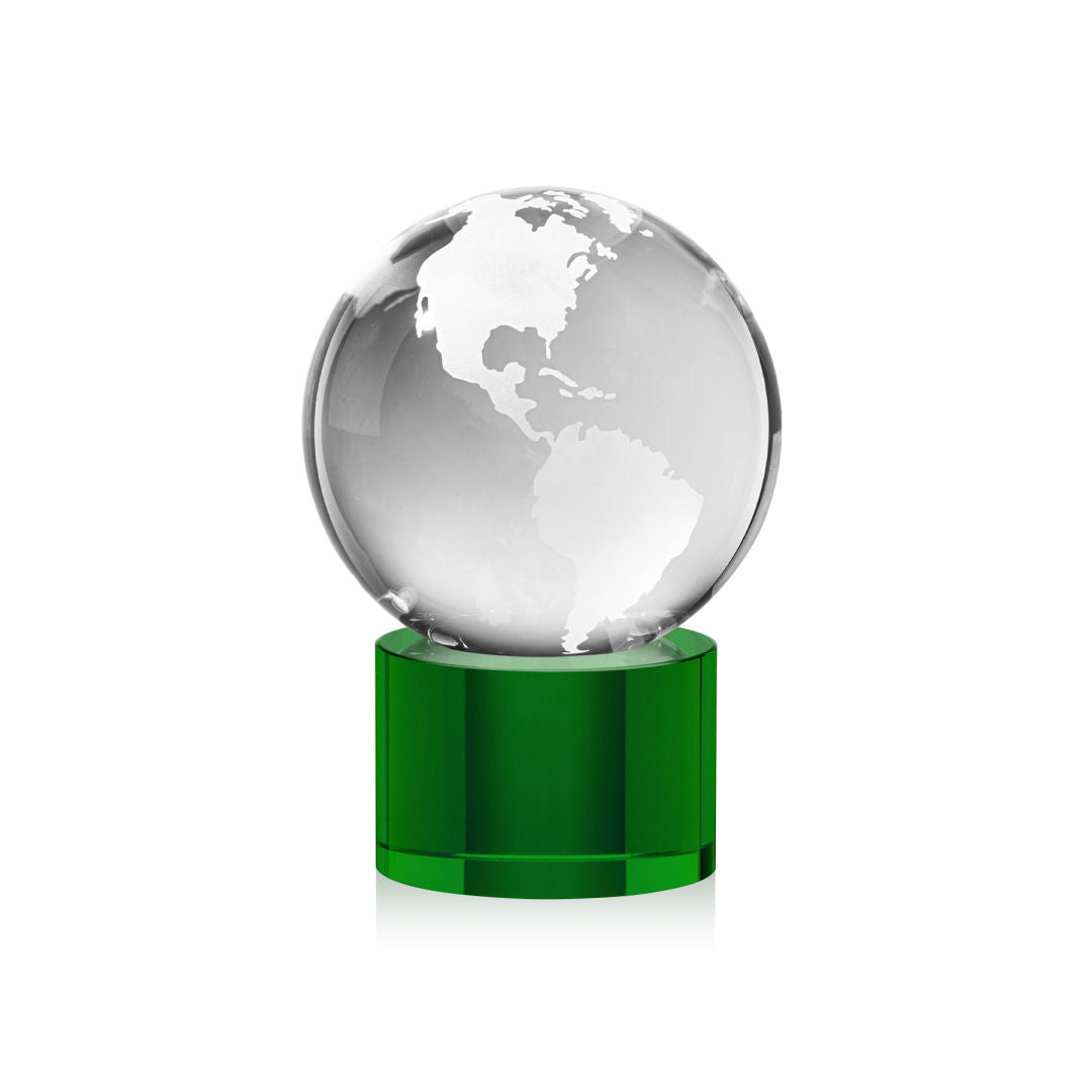 Globe Award on Marvel Base - Green