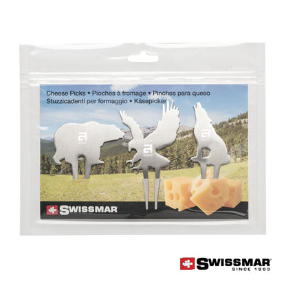 Swissmar® 3pc SS Cheese Pick Set