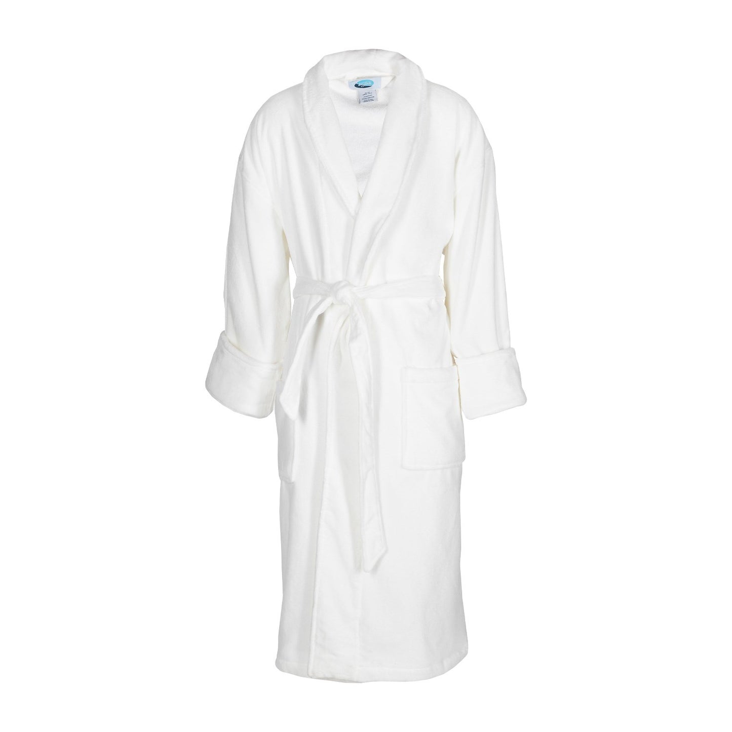 Terry Velour Shawl Collar Robe