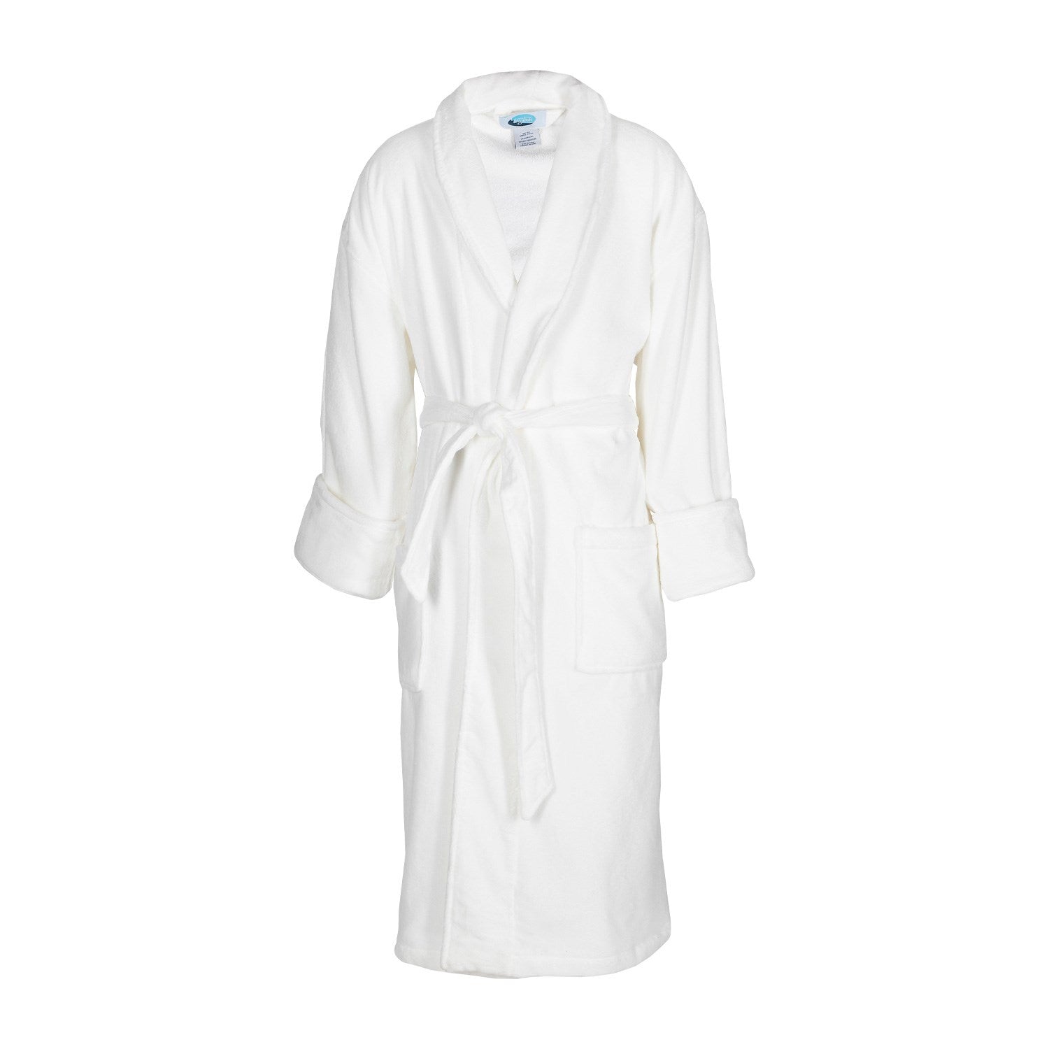 Terry Velour Shawl Collar Robe