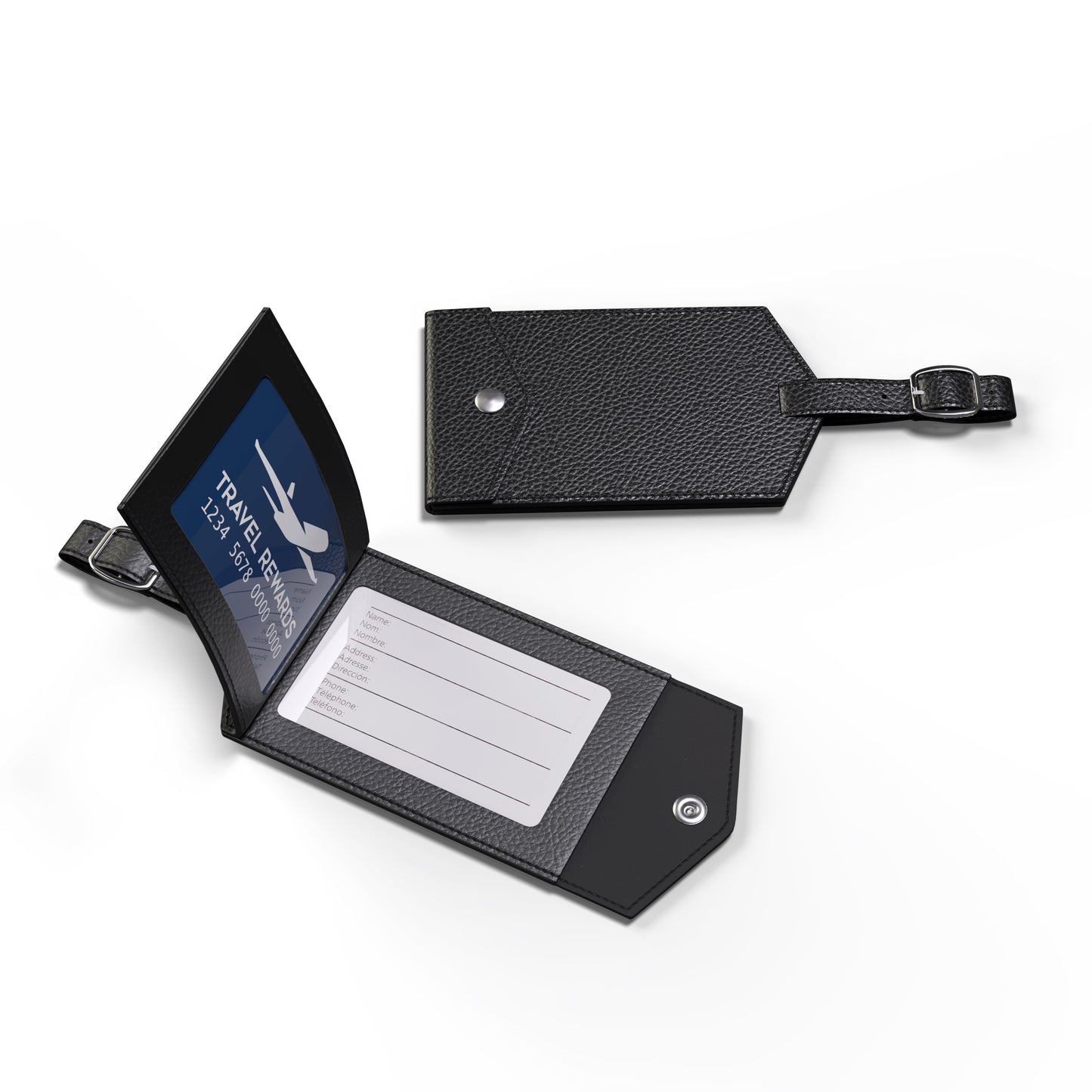 Vanguard dual card luggage tag