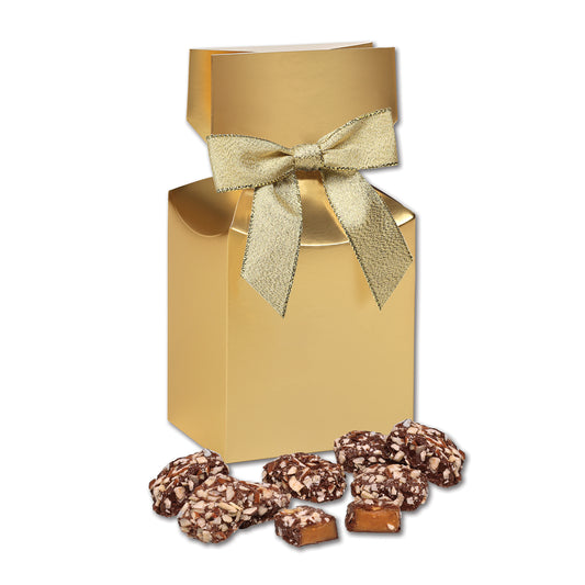 English Butter Toffee in Gold Premium Delights Gift Box