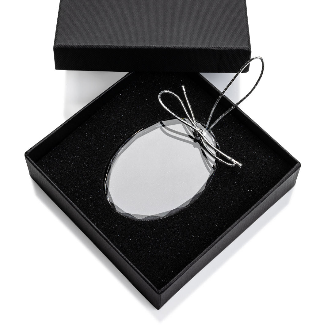 Optical Ornament - Oval Imprinted
