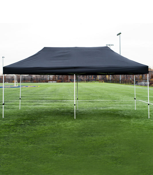 Black 10' x 20' Pop Up Tent