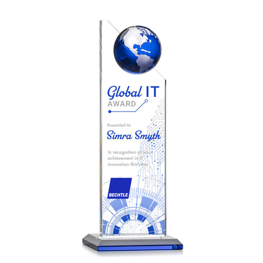 Arden VividPrint™ Award - Blue/Silver