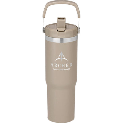 28oz Urban Peak® Pinnacle Flip Straw Tumbler