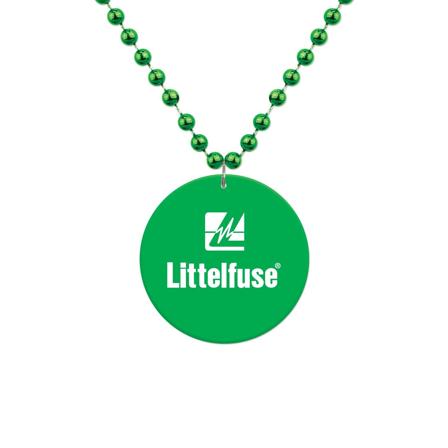 Medallion Bead Necklace w/ Medallion