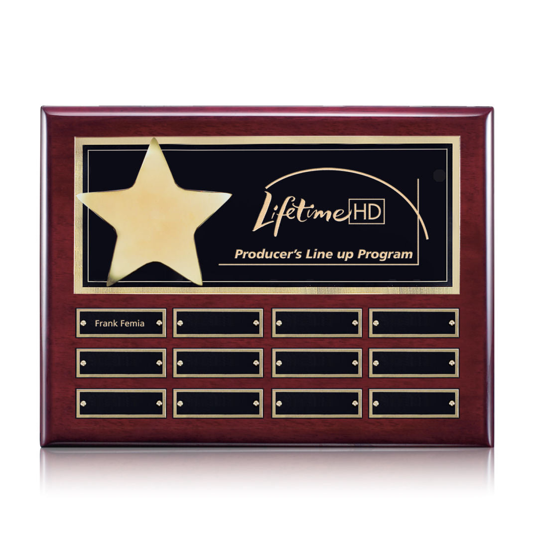 Hollister (Horiz) Perpetual - Rosewood/Gold