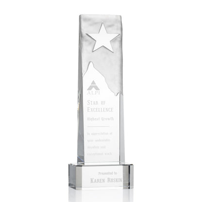 Stapleton Star Award on Base - Clear