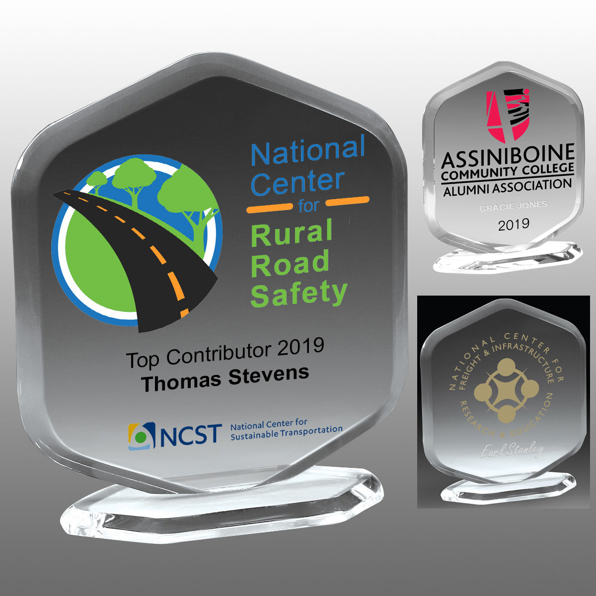 Ocean Series Billboard Award w/4-Color Process (6"x 6 3/4")