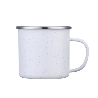 Wren Enamel Mug w/SS Rim - 16oz