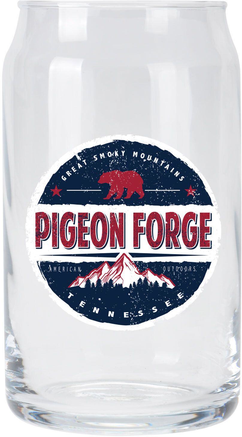 FULL COLOR CAN SHAPE GLASS 16OZ