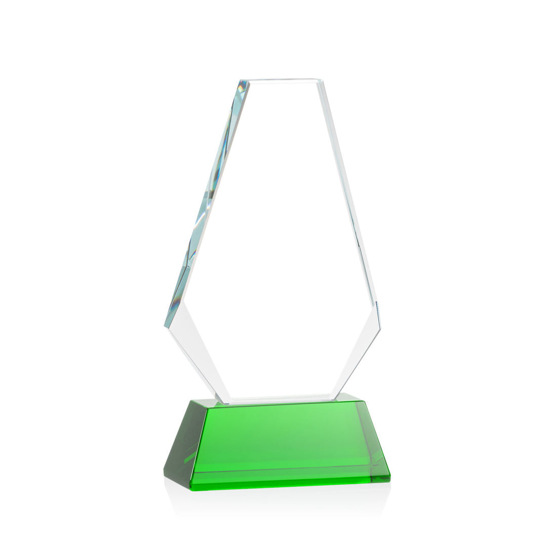 Kingsley VividPrint™ Award on Newhaven Base - Green