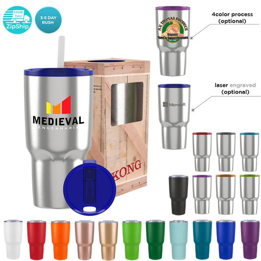 Body Black 30 Oz Vacuum Insulated Tumbler