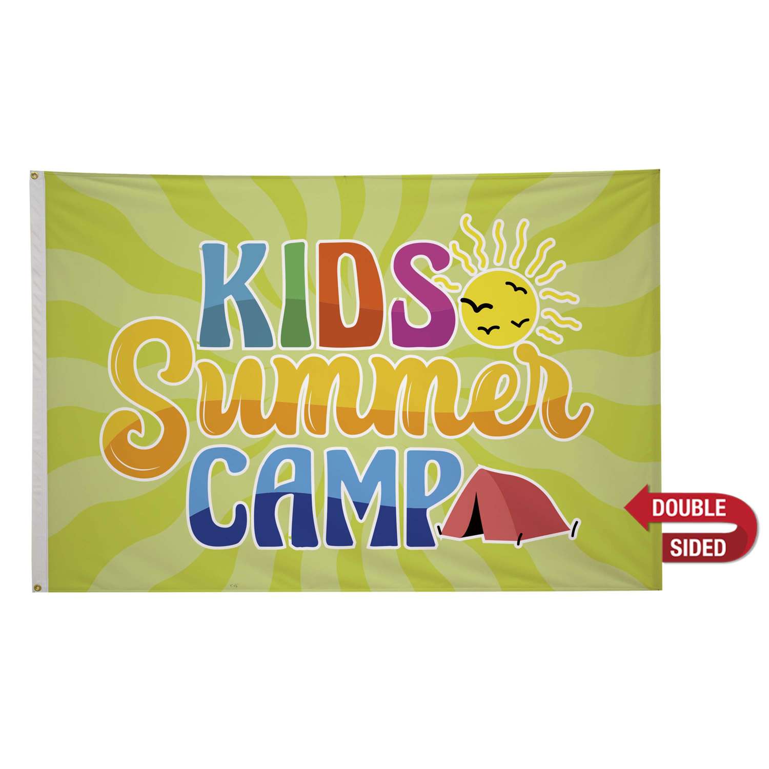 5' x 8' Polyester Flag Double-Sided