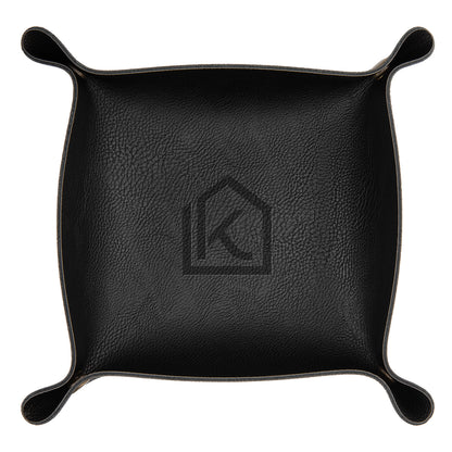 Leatherette Catchall Tray