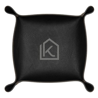 Leatherette Catchall Tray