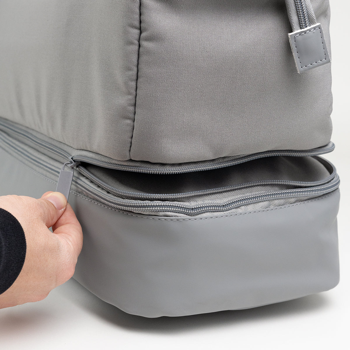 The Weekender Mini Travel Bag With Drop Bottom