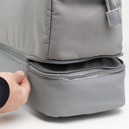 The Weekender Mini Travel Bag With Drop Bottom