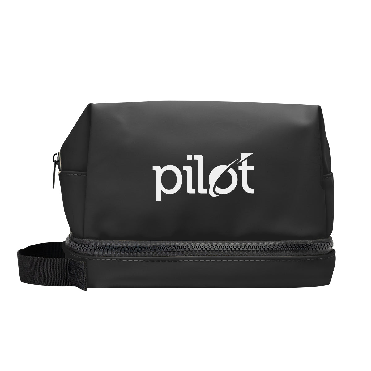 Hudson Recycled Leatherette Cosmetic Bag