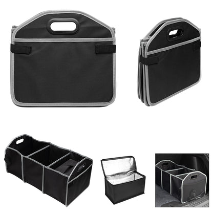 Trunk Organizer With Cooler Bag