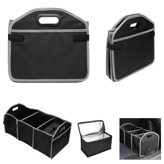Trunk Organizer With Cooler Bag