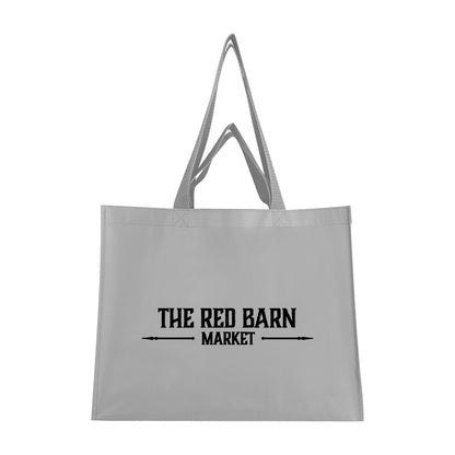 Matte Laminated Recycled Non-Woven Dual Handle Shopper Tote Bag