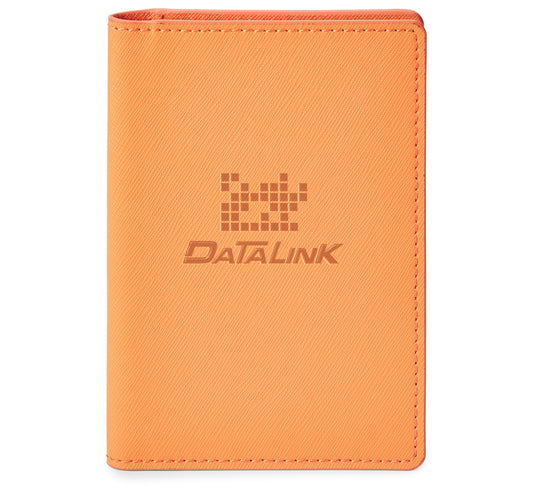 Genuine leather rfid booklet/ passport holder