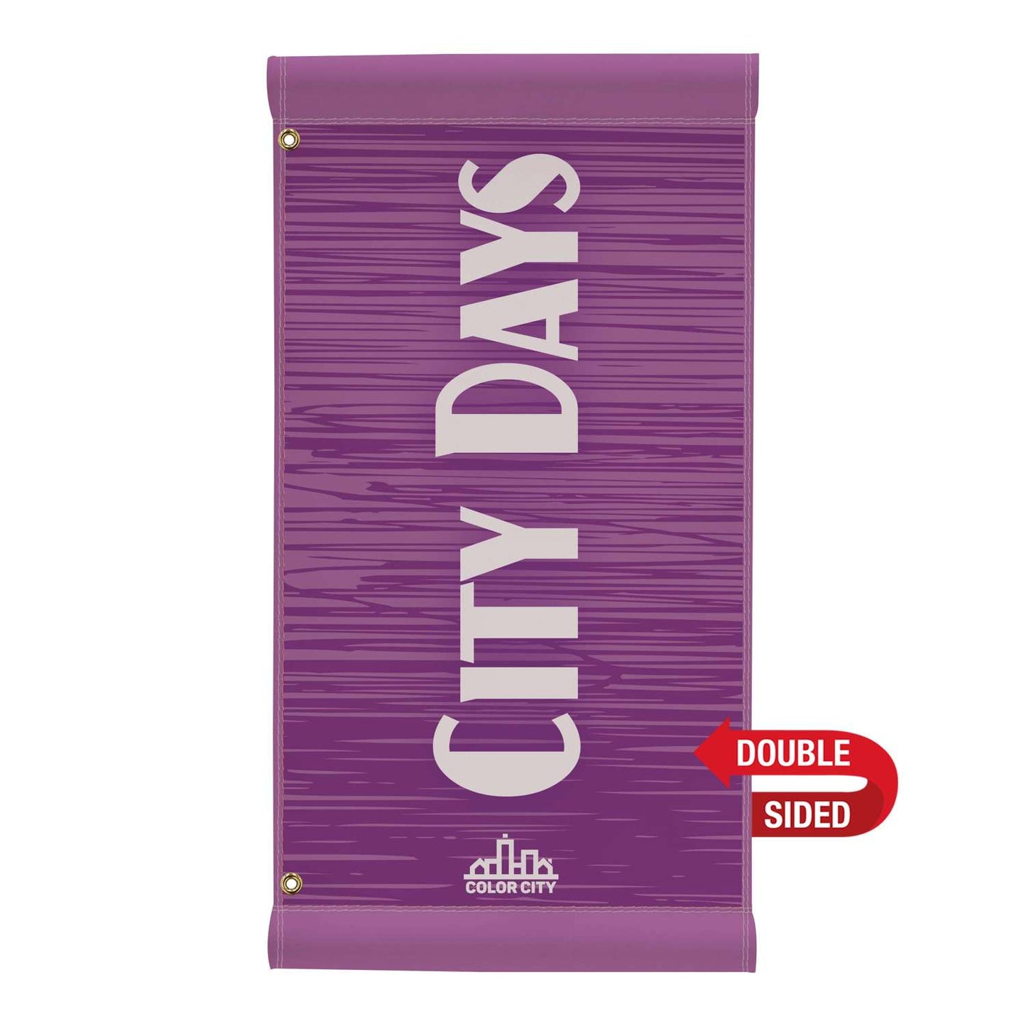 18" x 36" Fabric Boulevard Banner Double-Sided