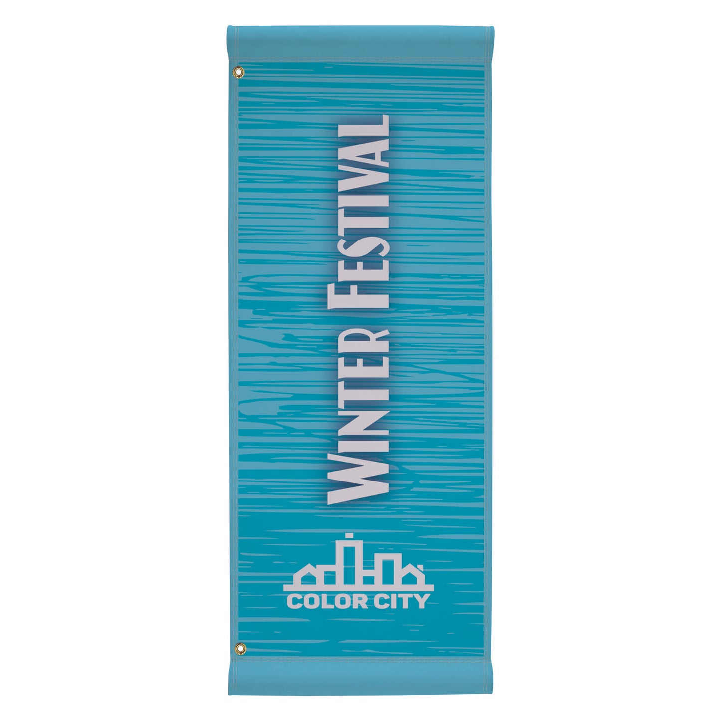 18" x 48" Nylon Boulevard Banner Single-Sided