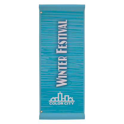 18" x 48" Nylon Boulevard Banner Single-Sided