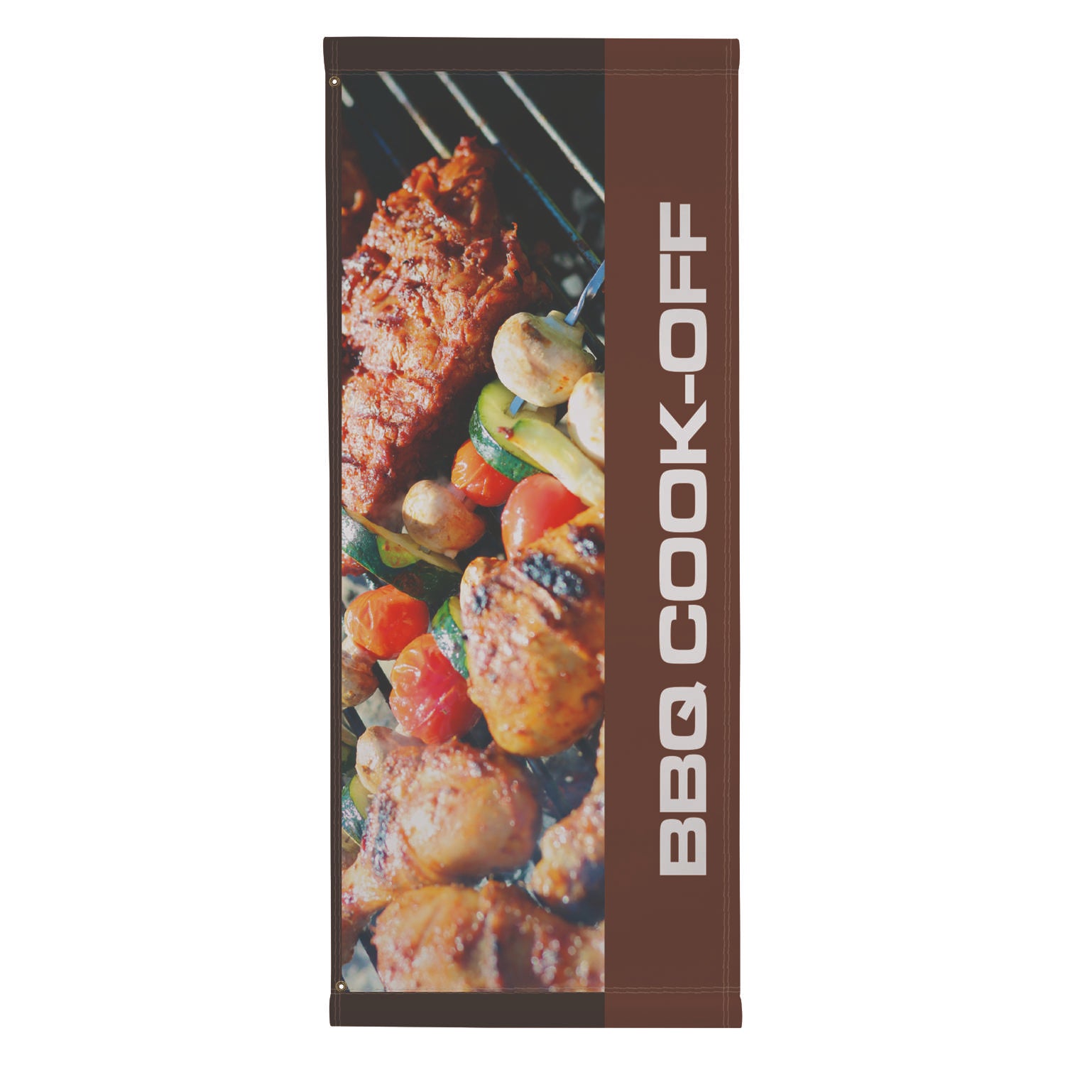 30" x 72" Nylon Boulevard Banner Single-Sided