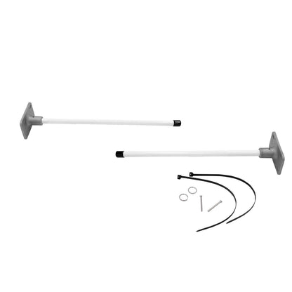 18" Vertical Wall-Mount Bracket System