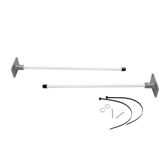 24" Vertical Wall-Mount Bracket System