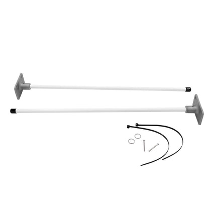 36" Vertical Wall-Mount Bracket System