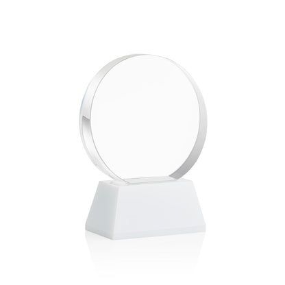 Glenwood Vividprint™ Award on Base - White