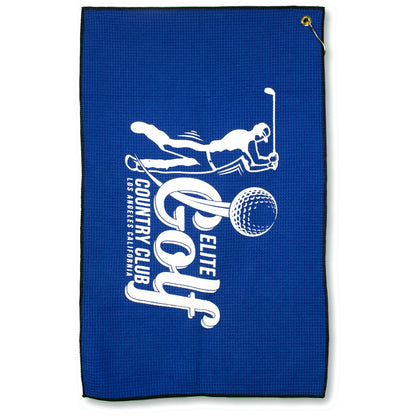 Microfiber Waffle Golf Towel