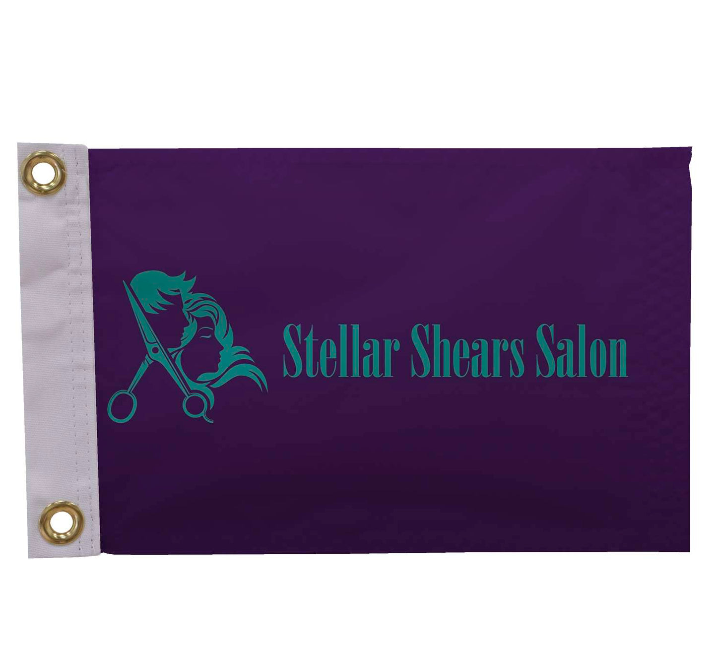 8" x 12" Nylon Flag Single-Sided