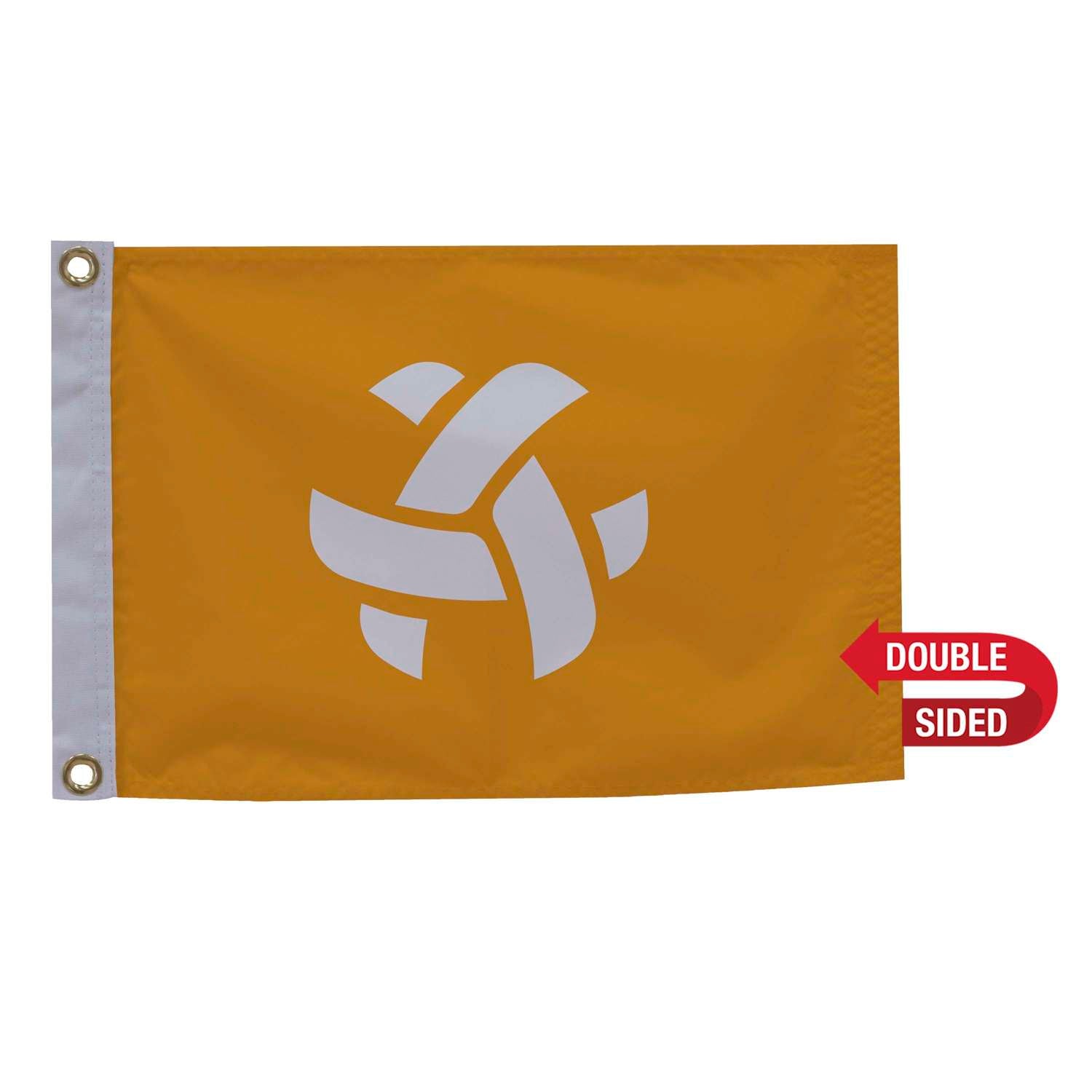 12" x 18" Nylon Flag Double-Sided