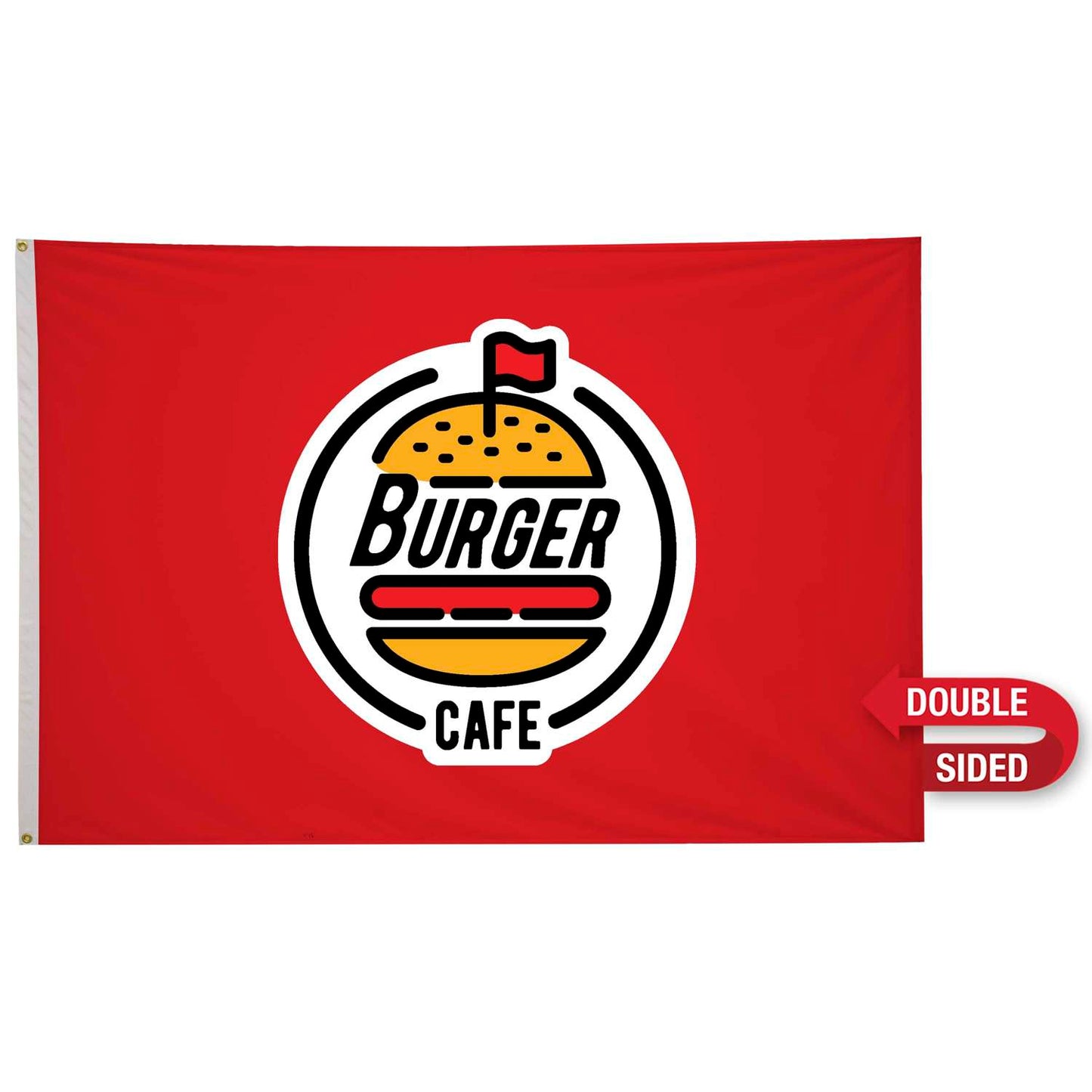 4' x 6' Nylon Flag Double-Sided