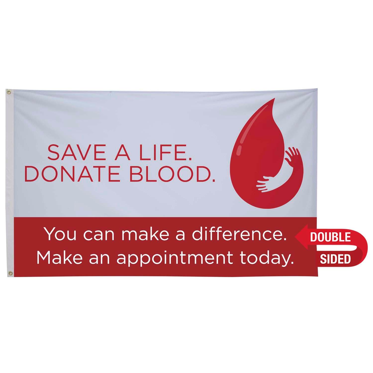 6' x 10' Nylon Flag Double-Sided