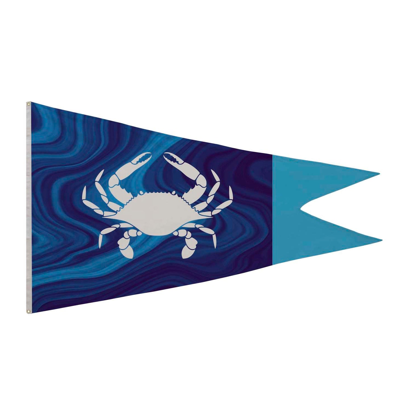 5' x 8' Nylon Burgee Flag Single-Sided