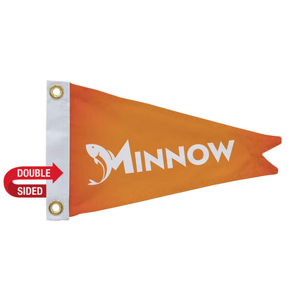 8" x 12" Nylon Burgee Flag Double-Sided
