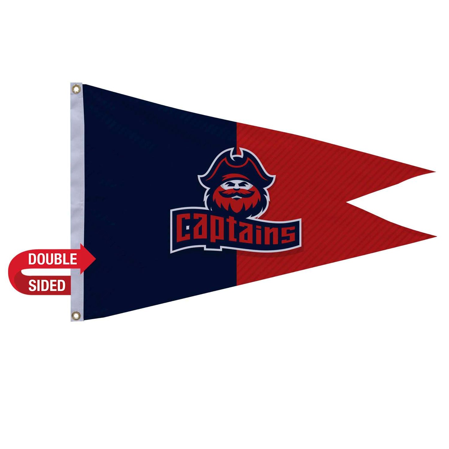 2' x 3' Nylon Burgee Flag Double-Sided