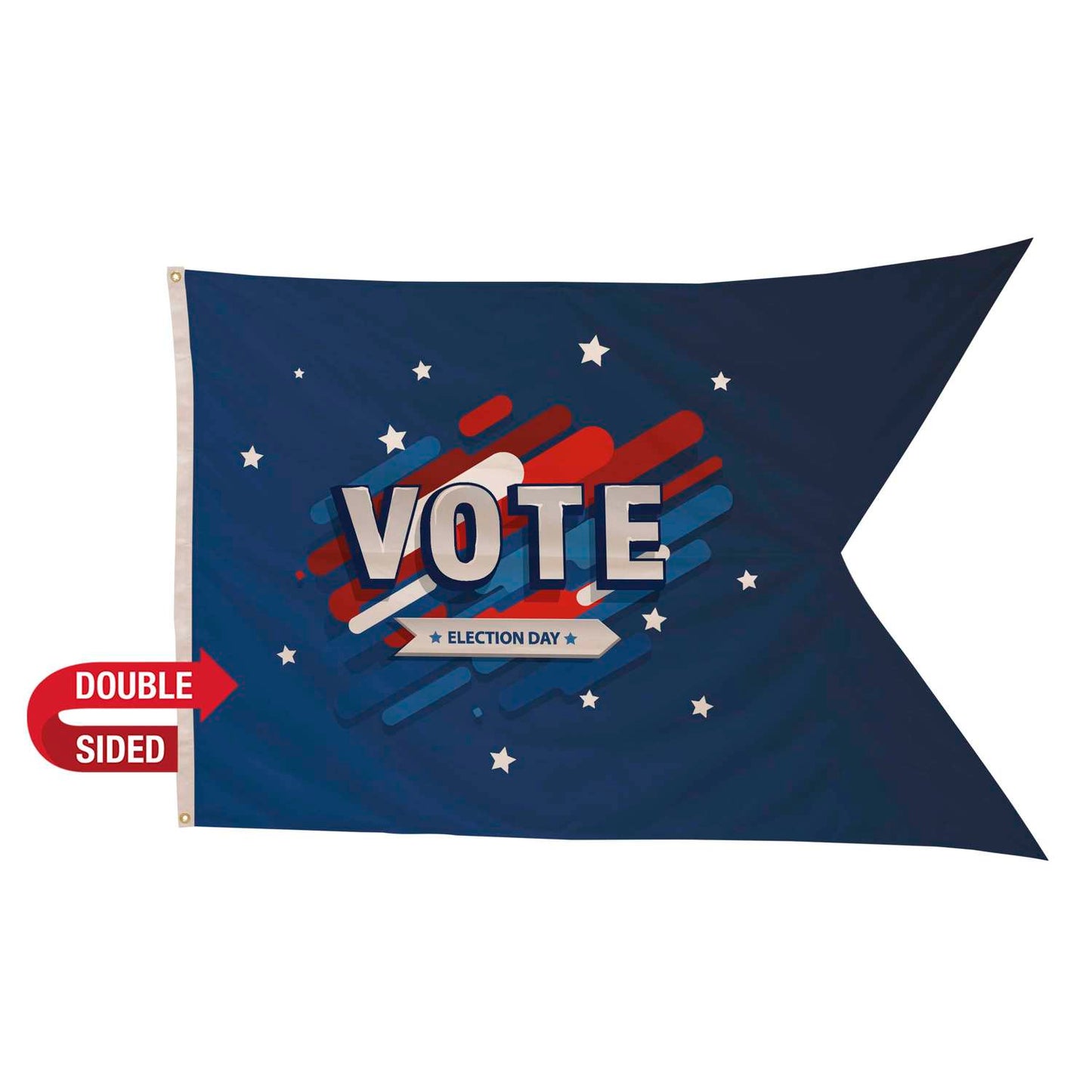 4' x 6' Nylon Guidon Flag Double-Sided
